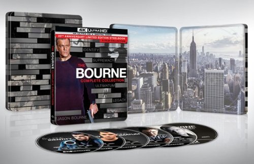 

The Bourne Complete Collection [SteelBook] [Digital Copy] [4K Ultra HD Blu-ray] [Only @ Best Buy]