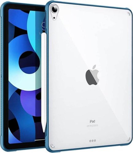 SaharaCase Venture Series Case for Apple iPad Air 10.9-inch (4th Gen, 5th Gen) and iPad Air 11-inch M2 - Clear Blue WORLDWIDE DELIVERY