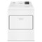 Whirlpool - 7.0 Cu. Ft. Electric Dryer with Adaptive Dry and Wrinkle Shield option and Top Venting - White-Front_Standard