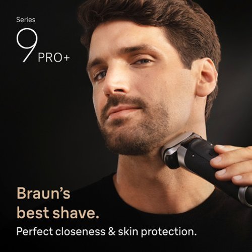Braun Series 9 Pro+ 9677cc Wet/Dry Electric Razor with 6 in 1 SmartCare Center - Silver BUY IN AUSTRALIA