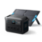 Anker - SOLIX C1000X Gen 2 Solar Generator (1,024Wh) with 100W Solar Panel (Ships in multiple packages) (1024 Wh Capacity) - Dark Gray-Front_Standard