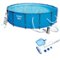Bestway - Steel Pro Max Round Frame Above Ground Pool - Gray-Front_Standard
