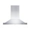 ZLINE - 42 inches - Externally Vented - Island Range Hood - Stainless Steel-Front_Standard