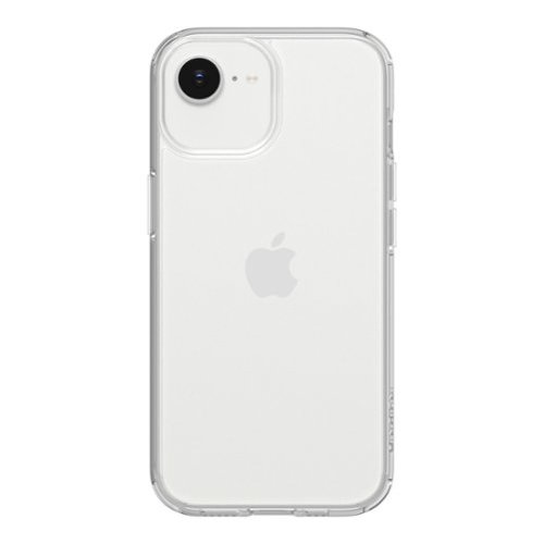 Insignia™ - Hard-Shell Case for iPhone 17e/16e/15/14/13 - Clear