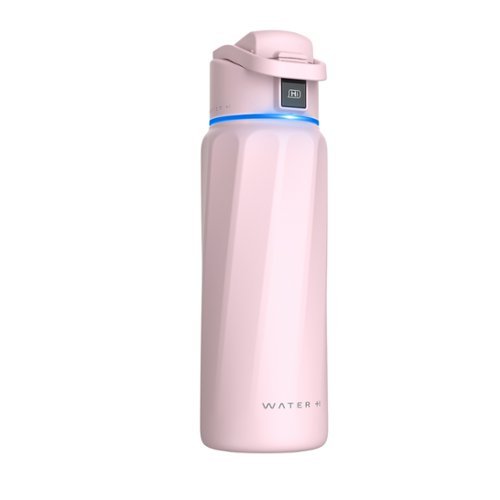 WaterH - BOOST Smart Water Bottle 32 oz - Pink-Front_Standard 