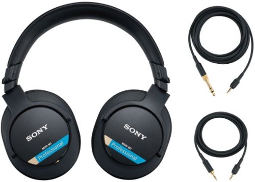 Sony Professional Reference Closed Monitor Headphones - Black WHERE TO BUY