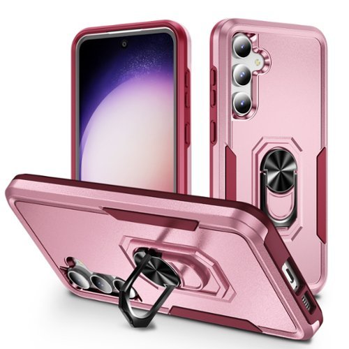 SaharaCase Military Kickstand Series Case for Samsung Galaxy S23 FE - Rose Gold WORLDWIDE DELIVERY