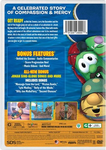 ＤVＤ Jonah: A VeggieTales Movie (20th Anniversary Edition) [DVD