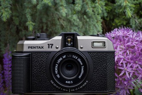 17 Dark Silver 35mm Film Camera with Advance Accessories and