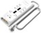 Monster - Heavy Duty Surge Protector Power Strip 6 ft Cord with 8 120V-Outlet Extension, 2 Ethernet Switch Ports, 4050J Rating - White-Front_Standard