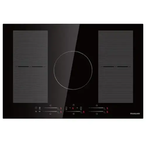 Front. GASLAND - 30 inches Induction Cooktop with 5-Elements - Black.