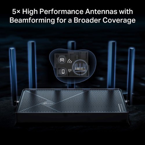 TP-Link Archer BE5000 Dual-Band Wi-Fi 7 Router - Black WHERE TO BUY