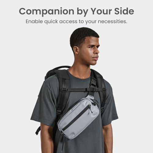 tomtoc Aviator-T33 2.5L Sling Bag with RFID Blocking, Minimalist Crossbody Bag Chest Bag Shoulder Pack for Travel, Daily Use - Gray WHERE TO BUY