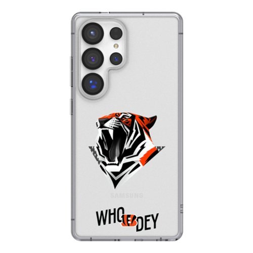 Keyscaper - NFL - Cincinnati Bengals Galaxy Clear Case - S24 - Multicolor-Front_Standard 