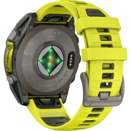 Garmin fēnix 8 Solar Sapphire GPS Smartwatch 47mm Fiber-reinforced polymer - Titanium SHOP ONLINE