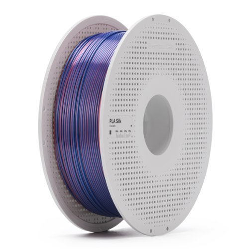 Bambu Lab - 1.75mm PLA Silk Dual Color Filament - Midnight Blaze-Front_Standard 