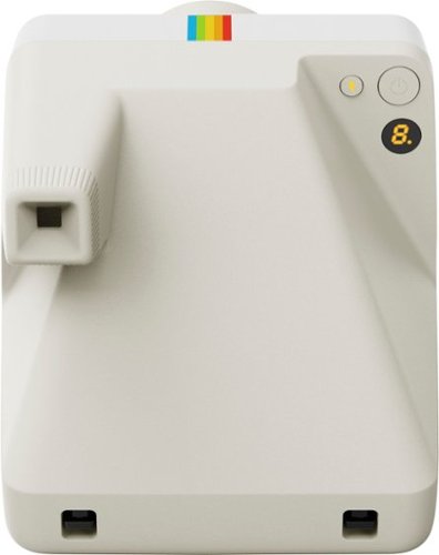 Polaroid Now Gen 3 Instant Camera + Color Film Bundle (8 Photos) - Pebble White WORLDWIDE DELIVERY