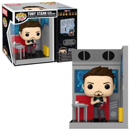 Funko POP! Nooks: Marvel Tony Stark in His Workshop Collectibles
