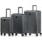 Champs - Iconic II Collection 3 Piece Luggage Set - Silver-Front_Standard