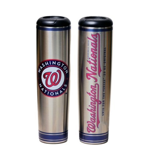 Dugout Mugs - Washington Nationals 20oz. Metal Bat Tumbler - Multicolor-Front_Standard 