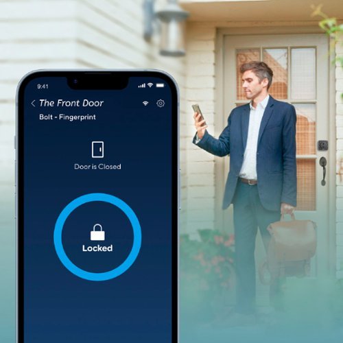 Ultraloq Bolt Fingerprint WiFi Smart Lock (Apple Home) - Black SHOP ONLINE