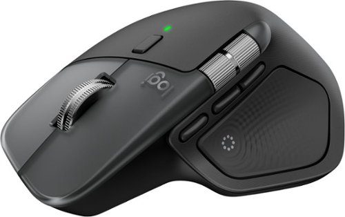 Logitech - MX Master 4 for Mac - Wireless - Space Black