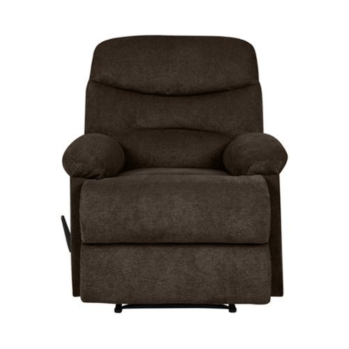 ProLounger - Sherwin Chenille Wall Hugger Recliner - Chocolate Brown-Front_Standard 