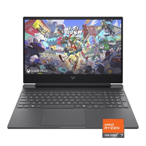HP Victus 15.6 144Hz Full HD Gaming Laptop - AMD Ryzen 7 7445HS - 16GB Memory - NVIDIA GeForce RTX 4050 - 512GB SSD - Mica Silver INTERNATIONAL SHIPPING
