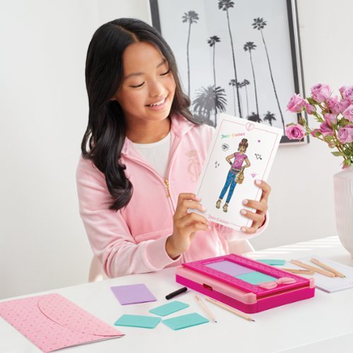 Make It Real Juicy Couture Kids Fashion Design Kit WORLDWIDE DELIVERY