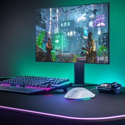 SteelSeries Aerox 3  Super Light Honeycomb Wireless RGB Optical Gaming Mouse - Wireless - Snow WHERE TO BUY