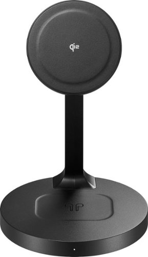 Insignia™ 20W Qi2 Certified Fast Charge 2-in-1 Wireless Charging Stand for iPhone, AirPods, and Other Wirelessly Charged Devices - Black SHOP ONLINE