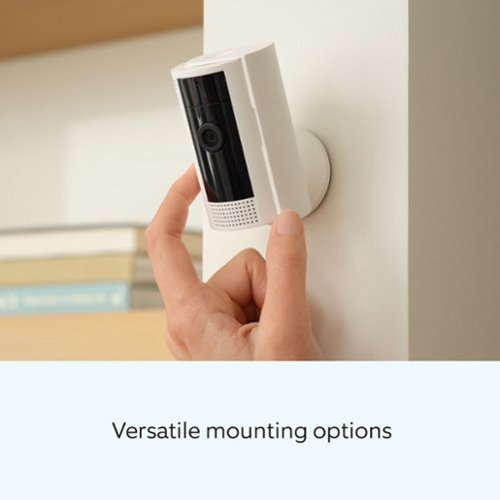Ring Indoor Plug-In 1080p Security Camera (2nd - Generation) with Privacy cover - Black WORLDWIDE DELIVERY