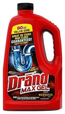 Drano - Max Gel Drain Cleaner, 80 Fl. Oz. (694772)