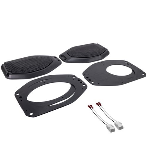 Stinger - Soundbar Speaker Adapters for Select Jeep Wrangler JL and Gladiator JT Vehicles - Black