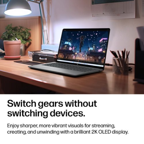 HP Omnibook 5 - 14” 2K OLED Touchscreen Laptop - Intel Core 5 Series 3 (2026) - 8GB Memory - 512GB SSD - Smoke Silver WORLDWIDE DELIVERY