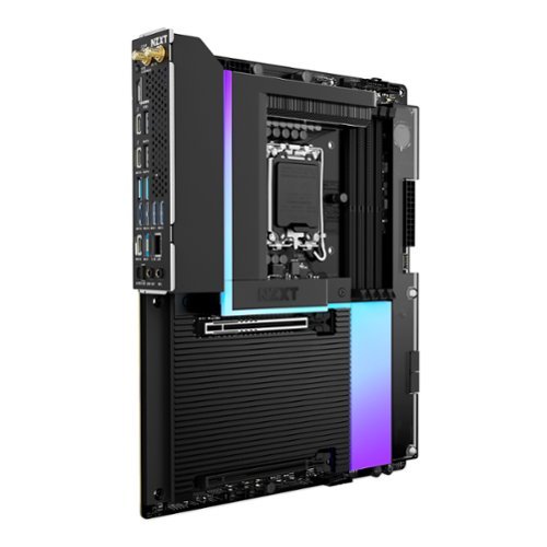NZXT N9 Z890 LGA 1851 Intel Z890 ATX DDR5 Wi-Fi 7 Motherboard with Full-Metal Cover and RGB - Black WORLDWIDE DELIVERY