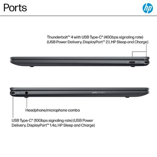 HP OmniBook Ultra Flip  2-in-1 - Copilot+ PC - 14 3K OLED Touch-Screen Laptop - Intel Core Ultra 9 - 32G Memory - 2TB SSD - Eclipse Gray WORLDWIDE DELIVERY