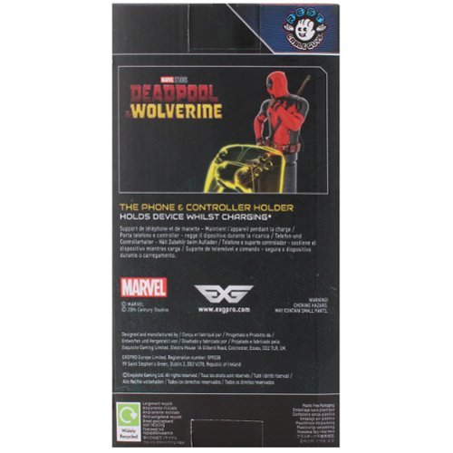 Cable Guys by Exquisite Gaming Exquisite Gaming: Marvel: Deadpool 3 - R.E.S.T Controller & Phone Holder GLOBAL SHIPPING