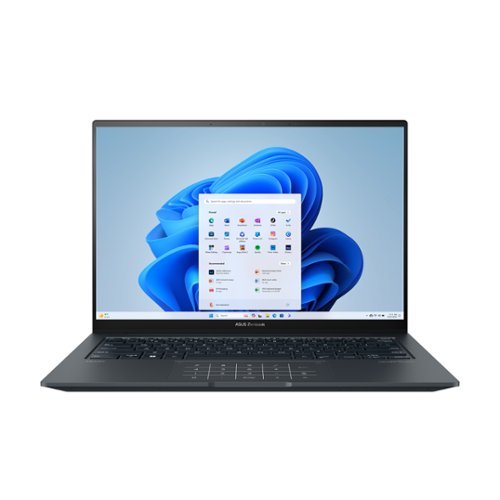 ASUS - Zenbook 14X 14.5" 2.8K OLED Touch Laptop - Intel Evo Platform i7-13700H - 16GB Memory - 512GB SSD - Inkwell Gray