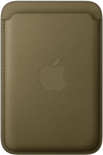 Apple - iPhone FineWoven Wallet with MagSafe - Dark Olive