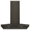 KitchenAid - 36 inches - Recirculating & Convertible - Wall Range Hood - Black Ore-Front_Standard
