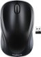 Logitech - M317 Wireless Optical Mouse - Wireless - Black-Front_Standard