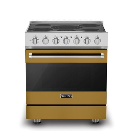 Viking - 3-Series Electric Self-Clean Range - Golden Hour
