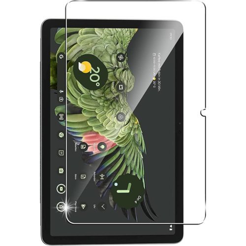 SaharaCase - ZeroDamage Ultra Strong Tempered Glass Screen Protector for Google Pixel Tablet