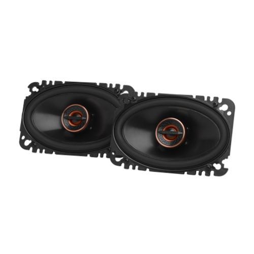 Infinity - REF467F 4” x 6” Two-way car audio speaker - Black-Front_Standard 