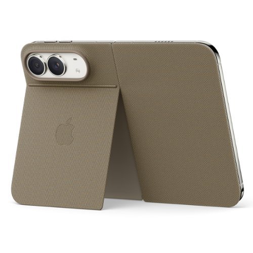 Apple - iPhone Duo Folio with Kickstand - Taupe