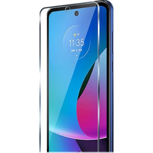 SaharaCase ZeroDamage Ultra Strong+ Tempered Glass Screen Protector for Motorola Moto G Play (2023) - Clear WORLDWIDE DELIVERY
