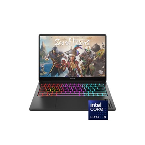 HP OMEN - Transcend 14" 120Hz 2.8K OLED Gaming Laptop - Intel Core Ultra 9-185H - 32GB Memory - NVIDIA GeForce RTX 4070 - 1TB SSD - Shadow Black