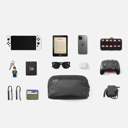 tomtoc Arccos-G42 Travel Bag Carrying Case for Nintendo Switch/OLED Mode, Protective Carrying Pouch with 20 Game Slots - Black WHERE TO BUY