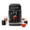 Philips - 3200 Series Fully Automatic Espresso Machine with LatteGo Milk Frother and Iced Coffee, 5 Coffee Varieties - Black-Front_Standard